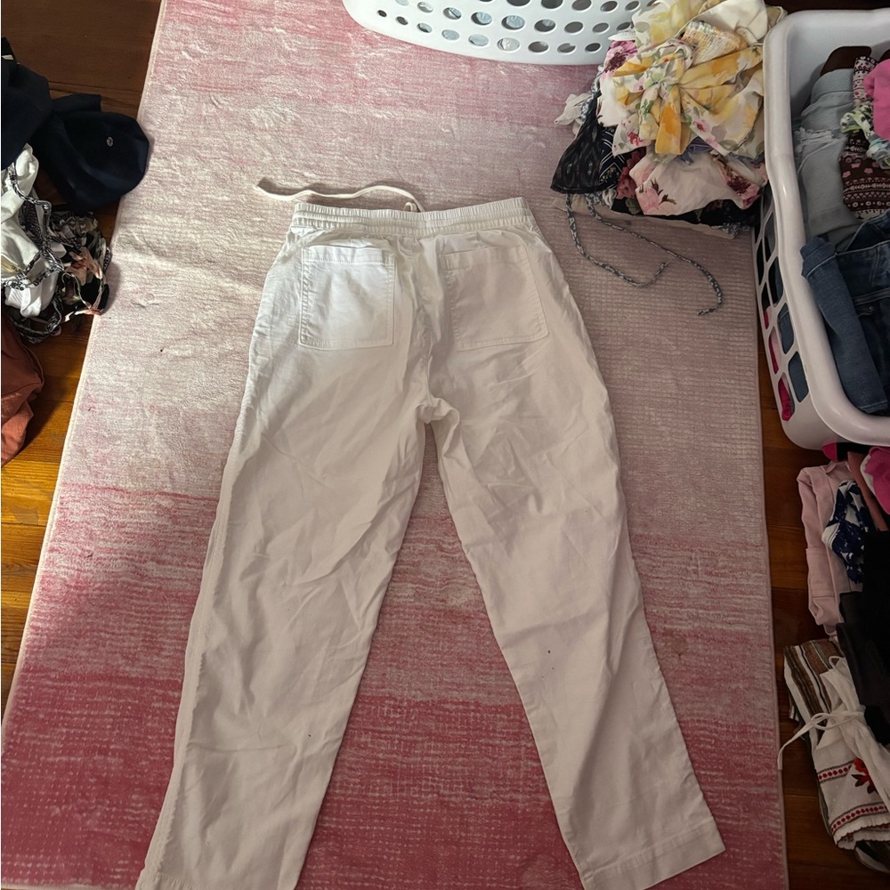 LOFT Men's White Chinos